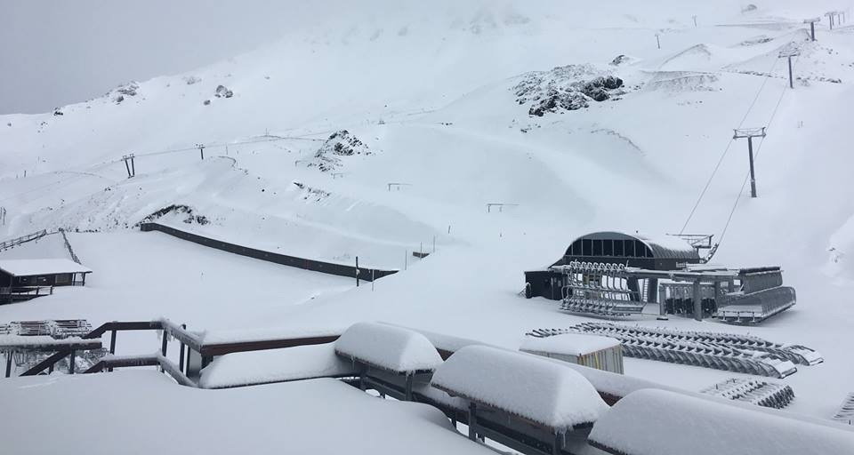 Mt. Hutt: havazás február 24-én