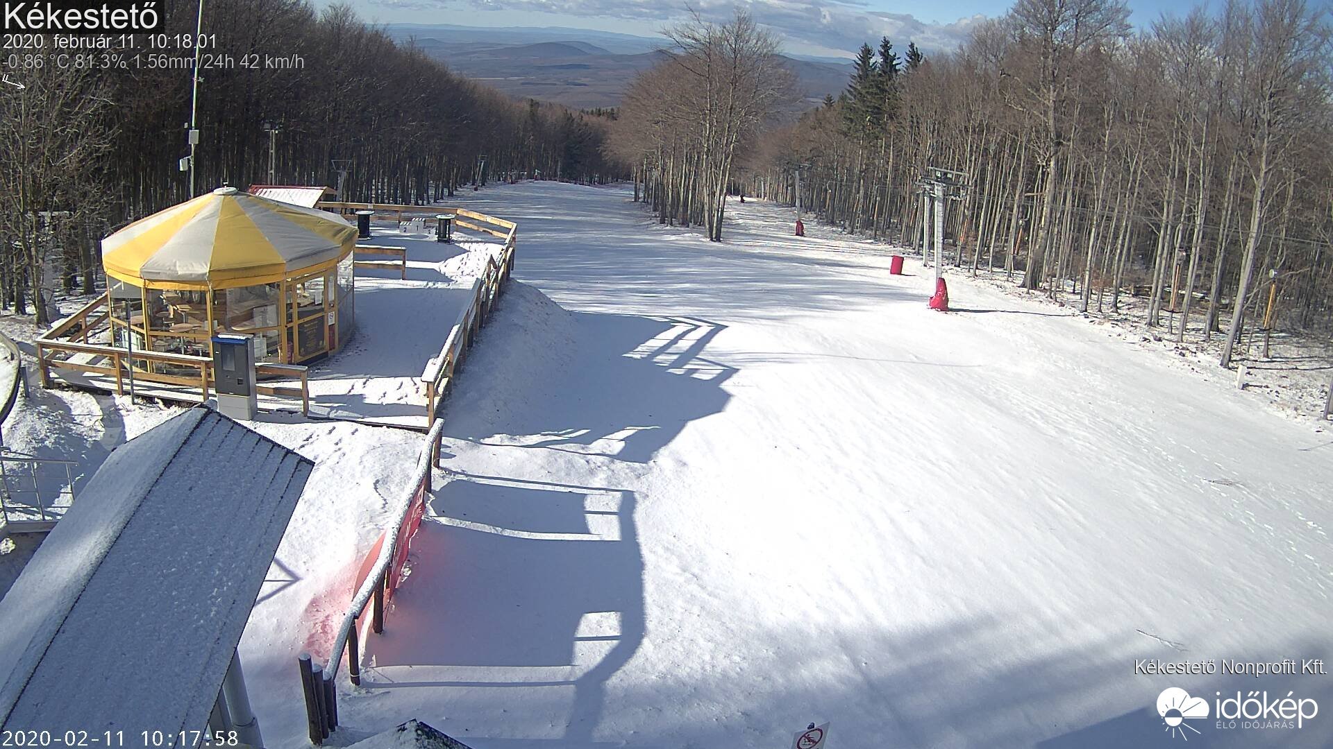 Kékestető ma - webkamera: Időkép