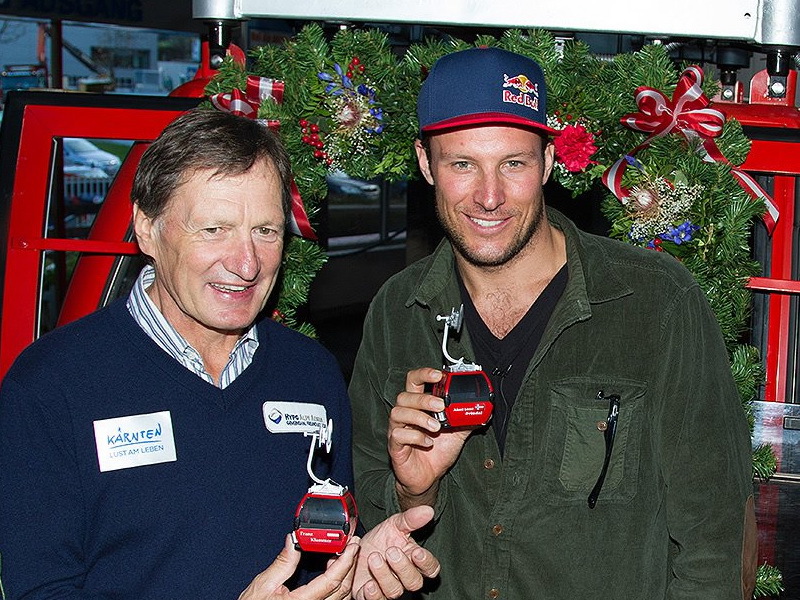 Franz Klammer és Aksel Lund Svindal (Kép: Claudia Egger )