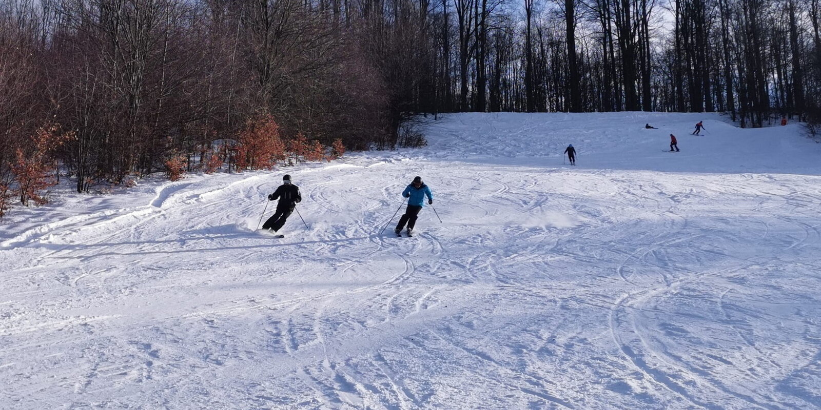 Bánkút a szerdai nyitónapon (Kép: Bánkúti Sí Klub)