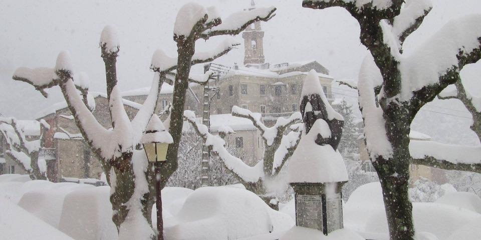 Omessa település 450 méter tszf.