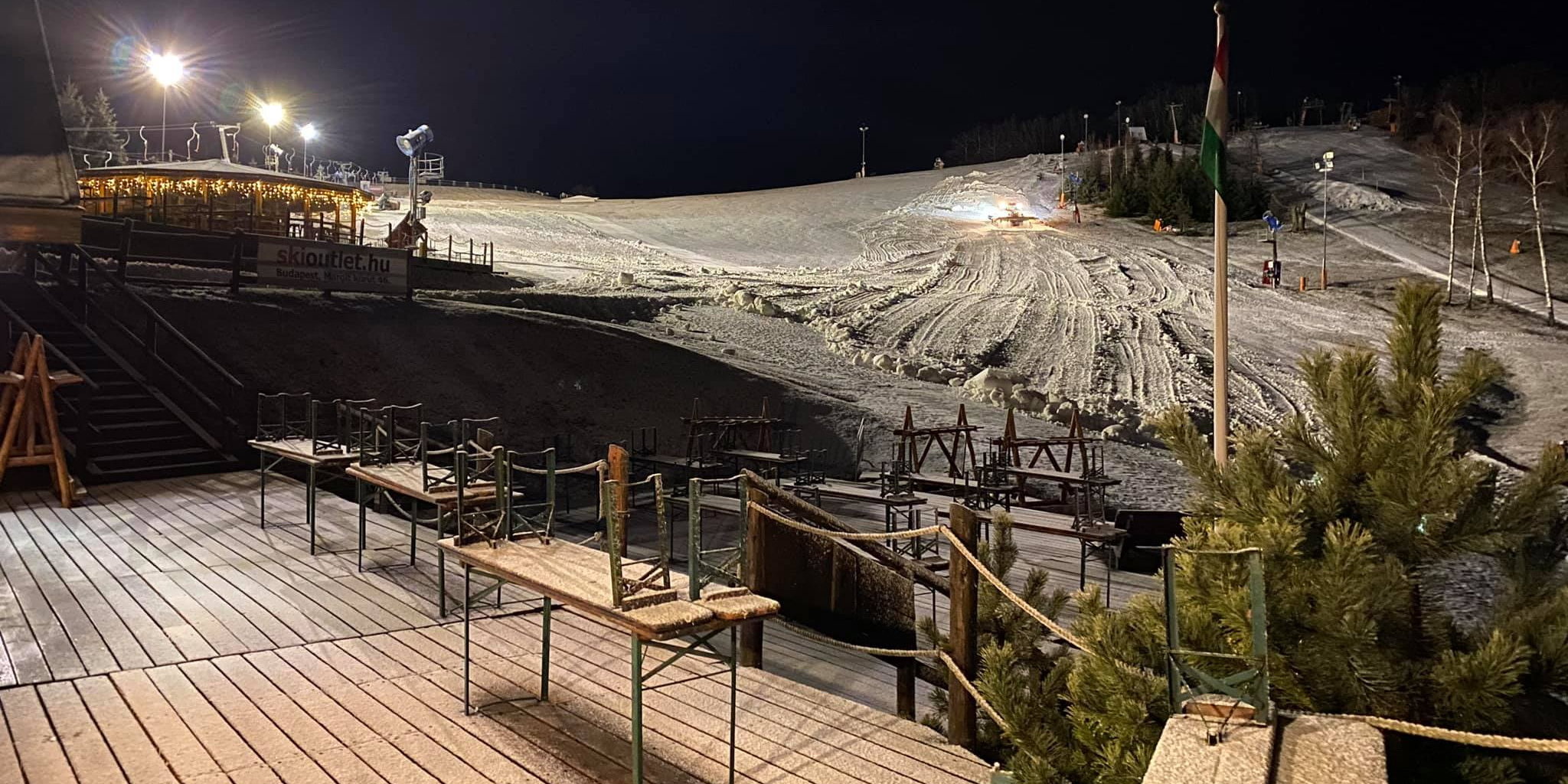 Helyzet szerda este Kép: Sípark Mátraszentistván