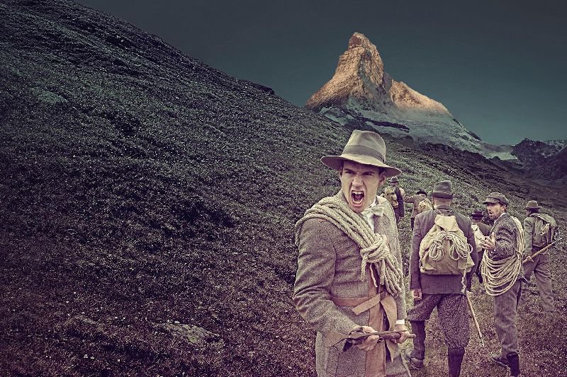 A Matterhorn meghódítását ünneplik Zermattban