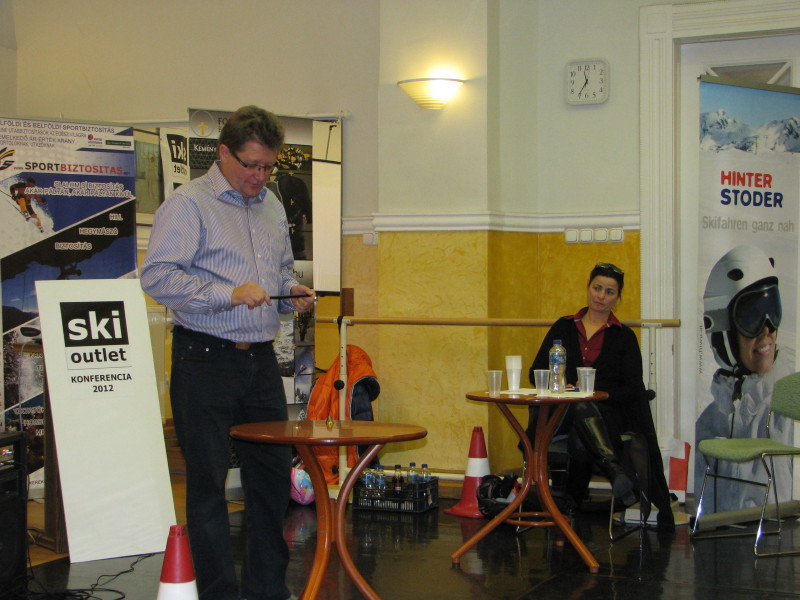 Fehér Gyula, a konferencia szervezője