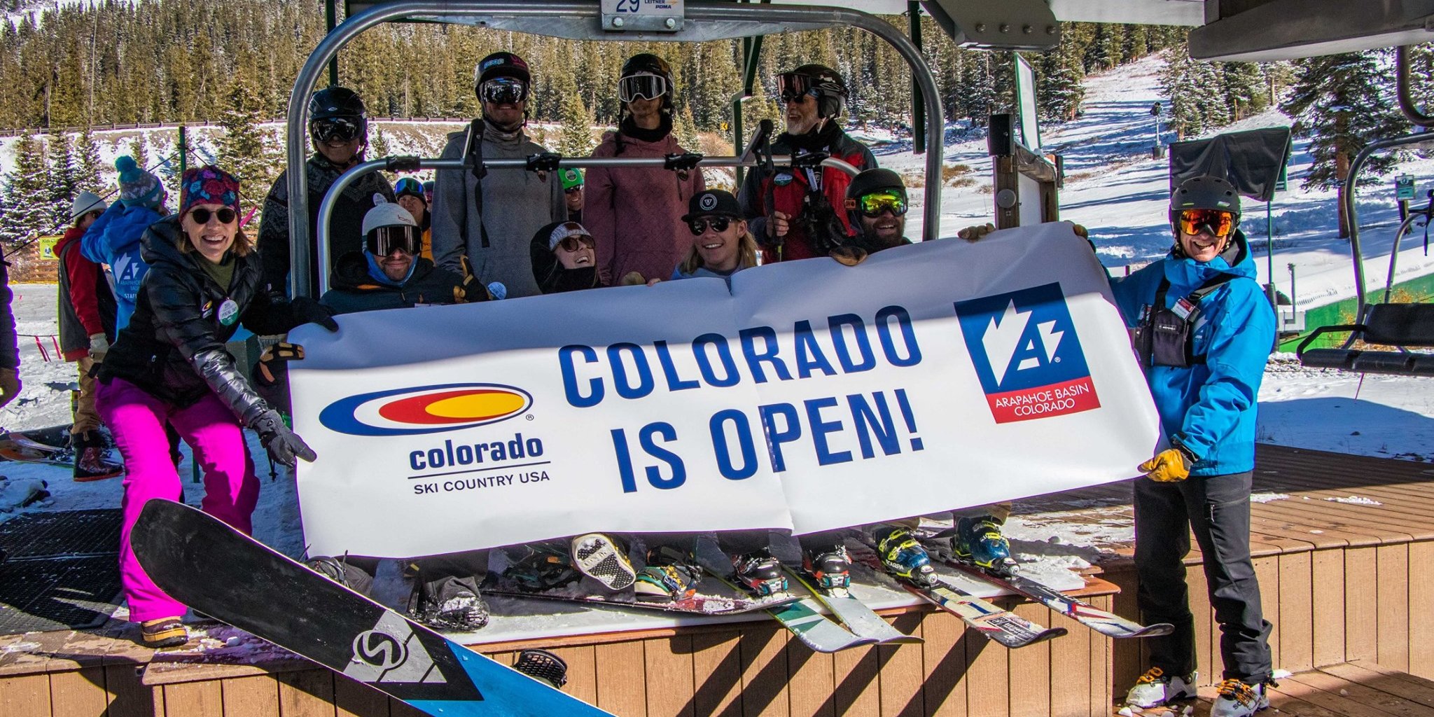 Szezonkezdet (Kép: Arapahoe Basin Ski Area)