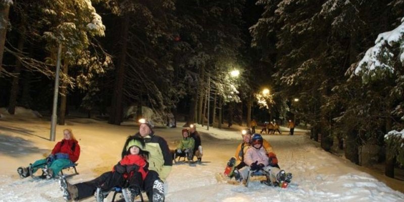 A tarajkai szánkópálya