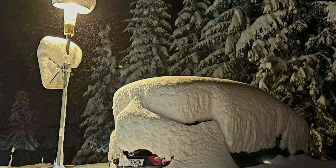 Arlberg péntek este - Fotó: Schneetoni