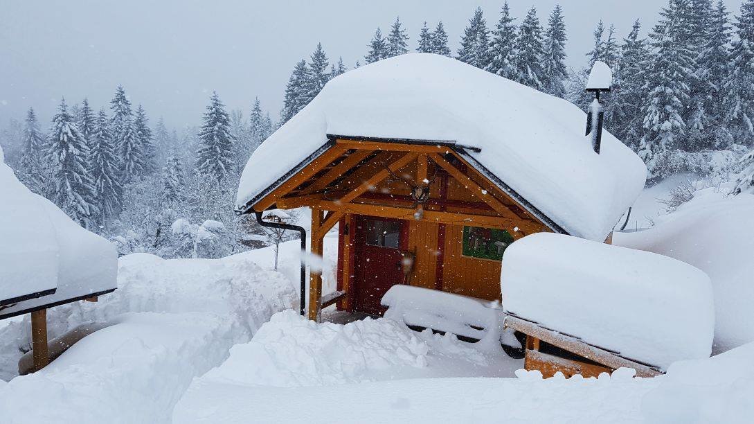 Štrukljeva vas, Szlovénia - 78 cm hó