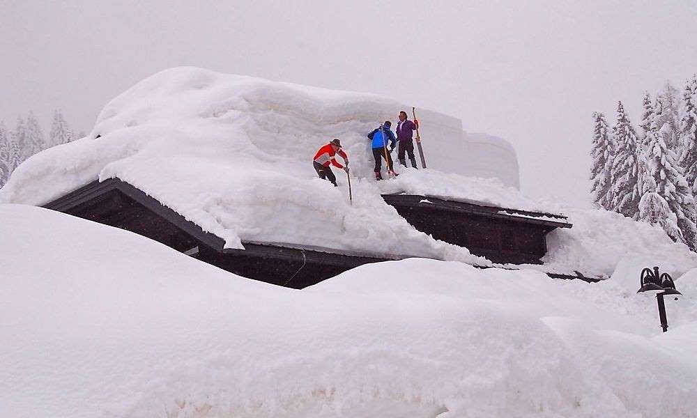 Nassfeld 2014 januárjában. Ennyi hóra most nincs esély, de 1 méter jöhet...