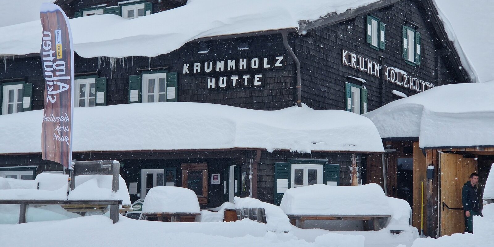 Ennyi hó esett április elsején | Fotó: Wesselényi Andrea