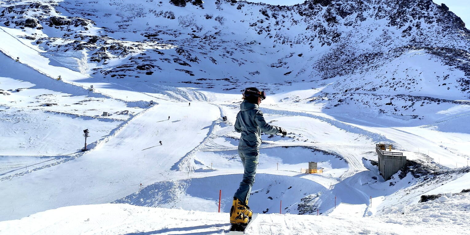A nyitónapon (Kép: Mölltaler Gletscher)