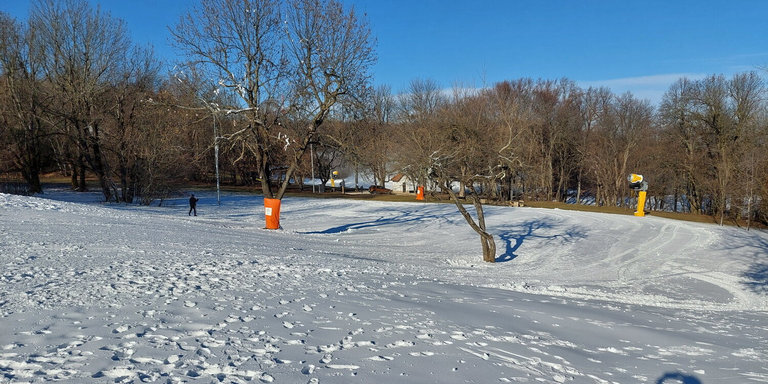 A szánkópálya elkészült (Kép: sielok.hu)