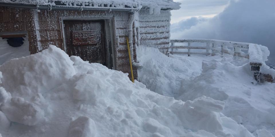 Szeptember 17-én 3454 méteren (Kép: Erzherzog Johann Hütte - Adlersruhe / Facebook)