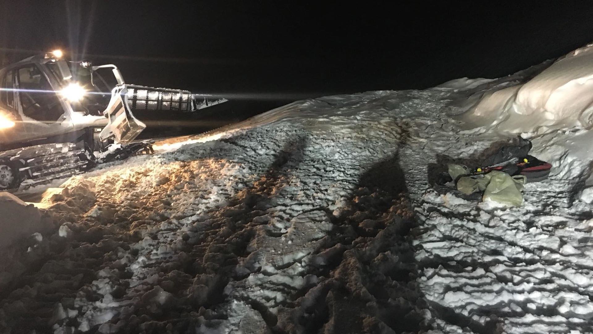 A helyi rendőrség felvétele a baleset helyszínéről