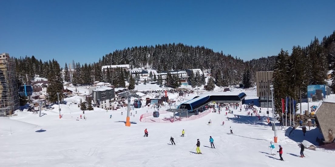 Jahorina központi része