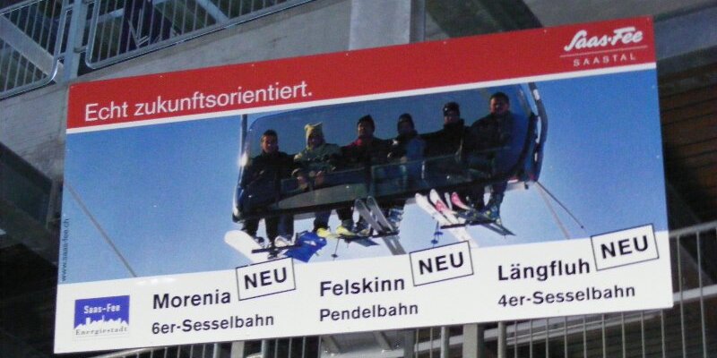 Új liftek a svájci Saas-Fee síterepén