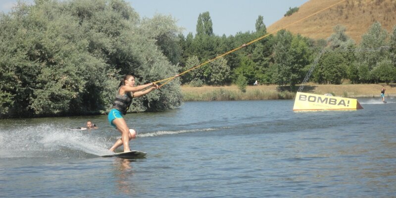 Munkatársunk wakeboardozik Kecskeméten
