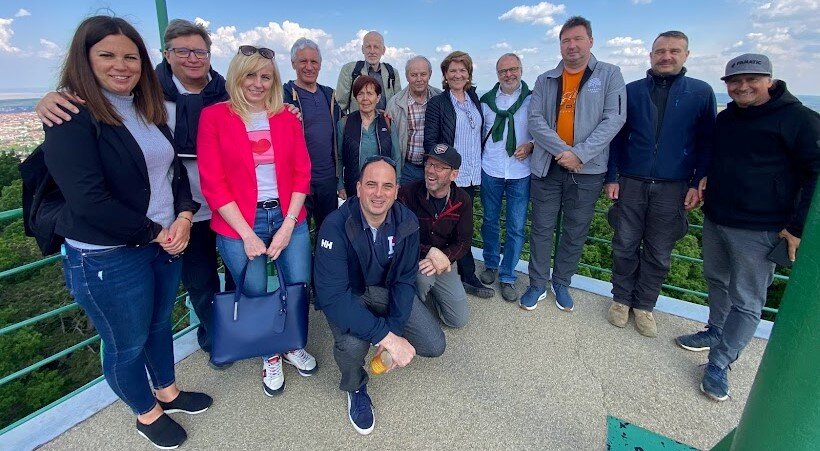 A kétnapos program keretében Sopron és Kőszeg környékét is bejárták a klaszter tagjai