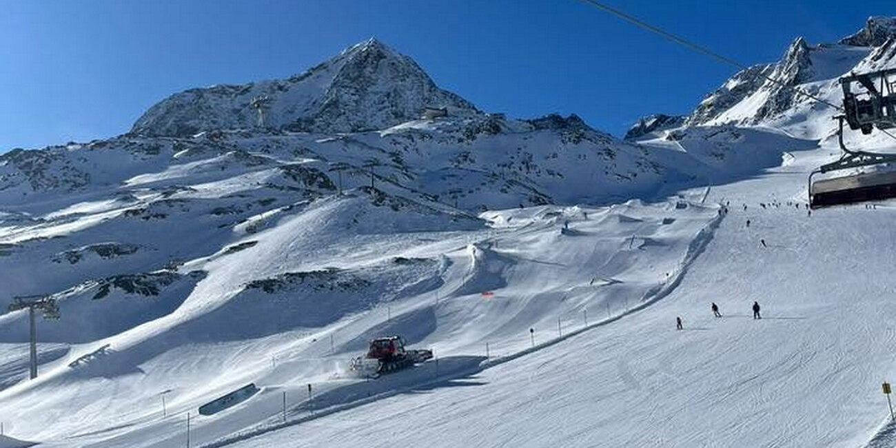 Stubai februárban, a lebukás hónapjában (Kép: Stubaier Gletscher)