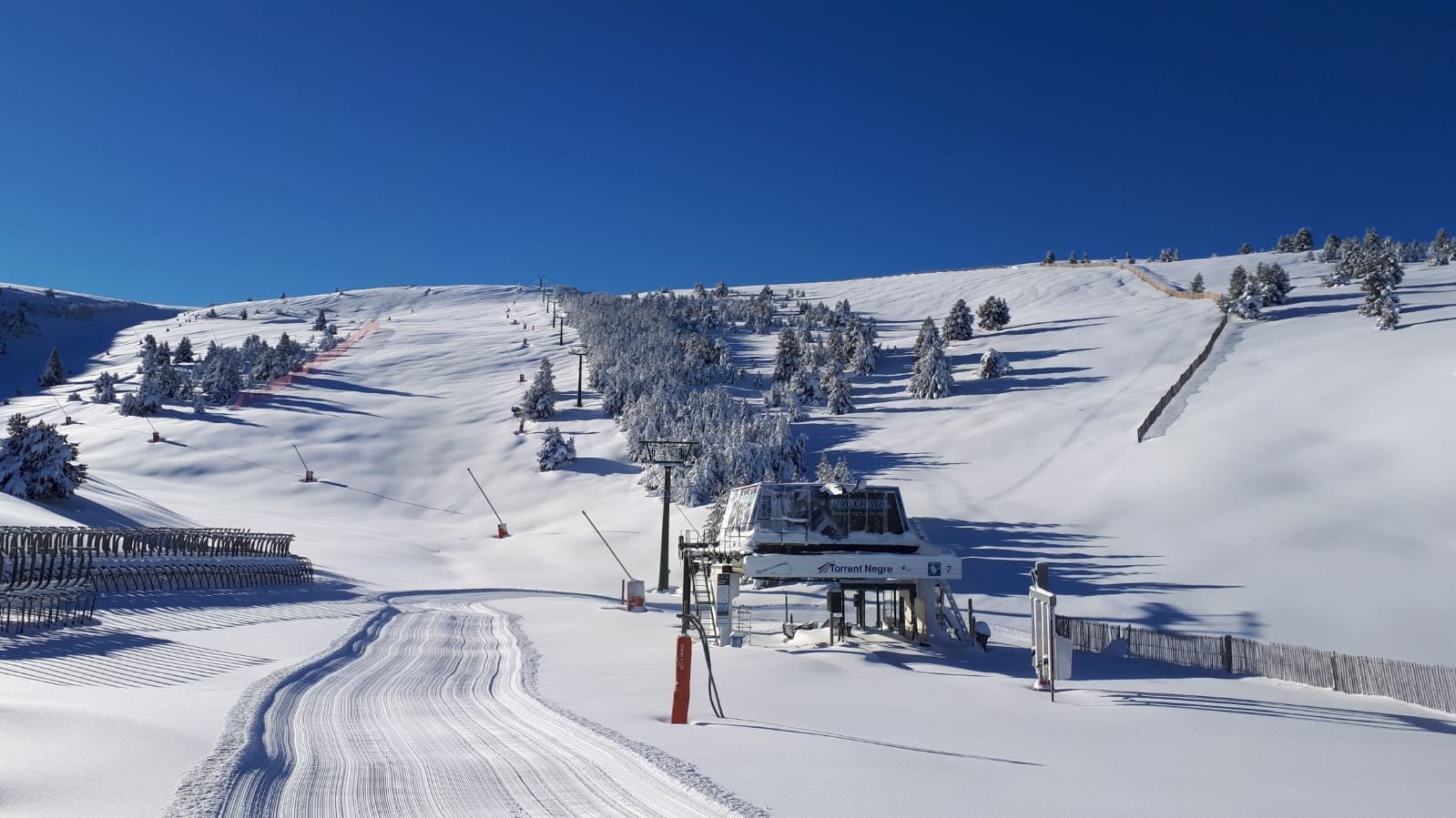 La Molina a napokban - fotó: facebook