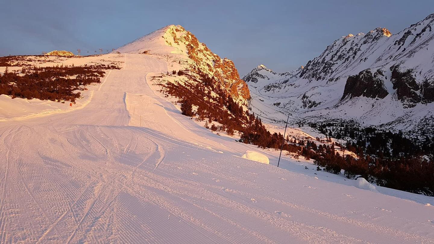 Csorbató, Magas-Tátra, tegnap nyitott a Szoliszkó pálya