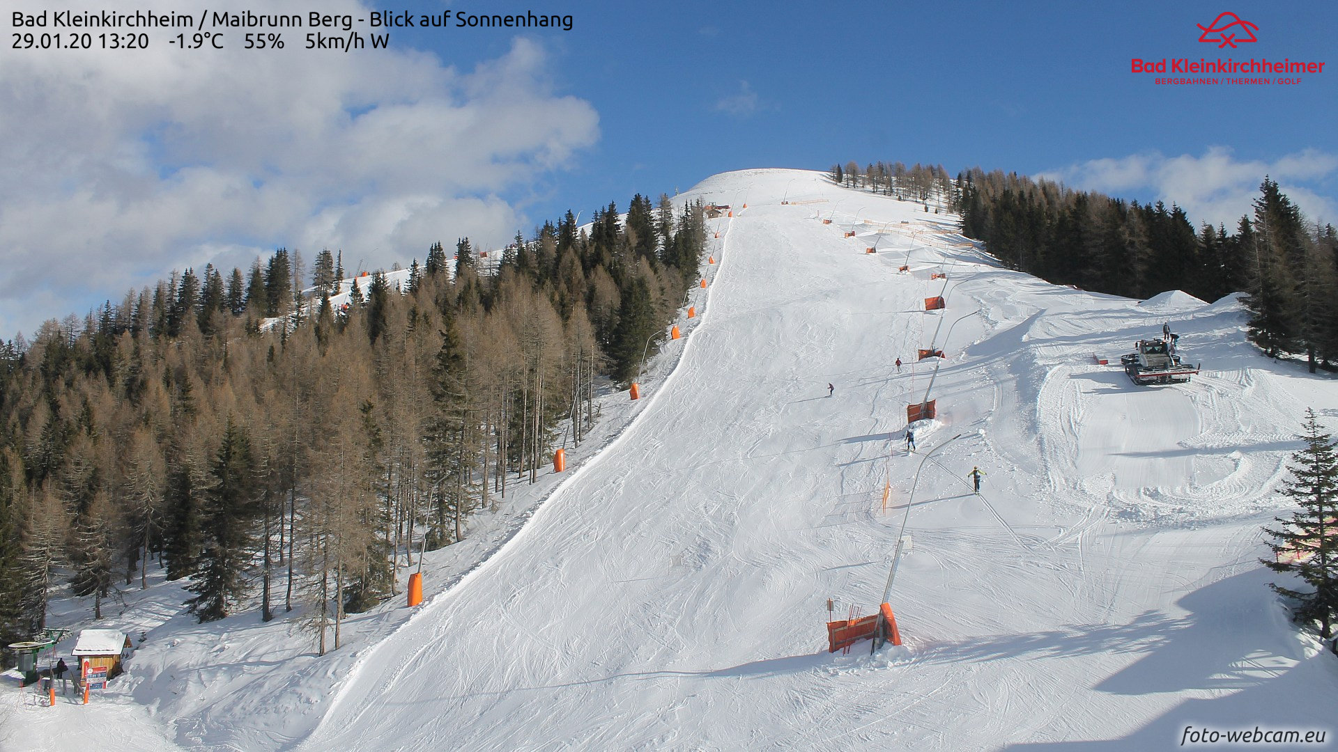 Mai webkamera: Bad Kleinkirchheim Maibrunn Berg 1740m