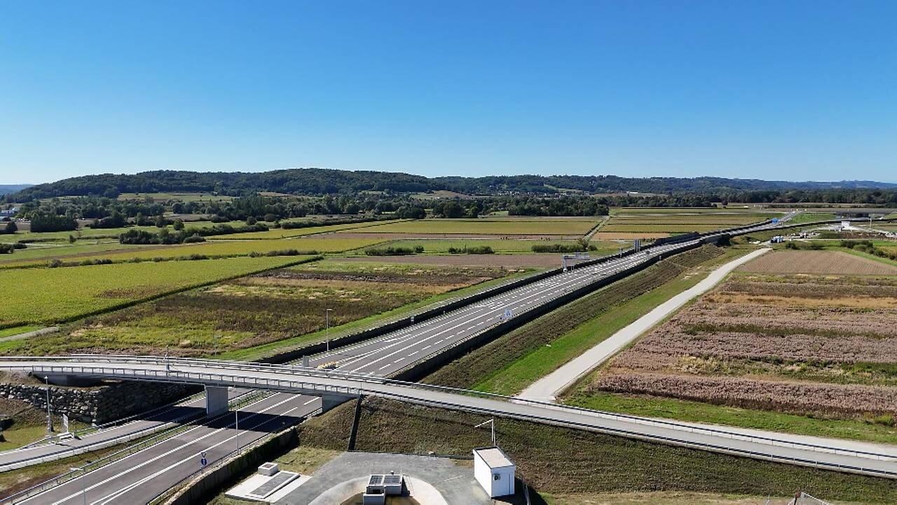 Az új S7-es út | Fotó: orf.at