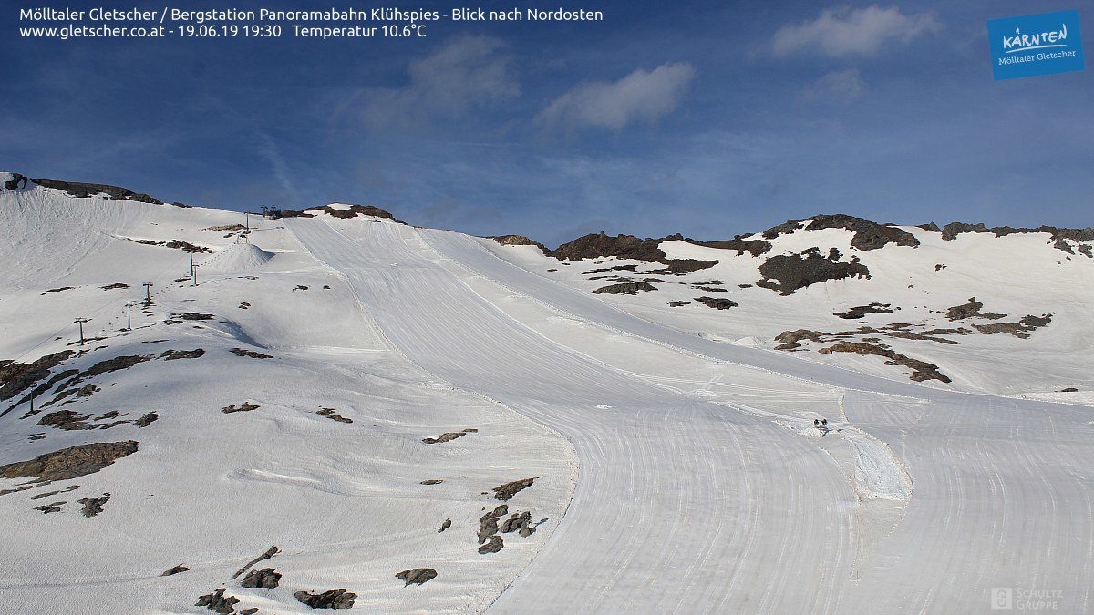 Webkamera: Mölltal tegnap este a mai nyitásra készülve