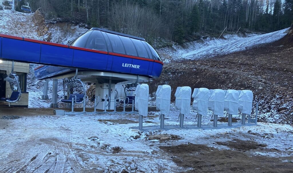 Vadonatúj Leitner felvonó az új észak-boszniai Igrista síközpontban