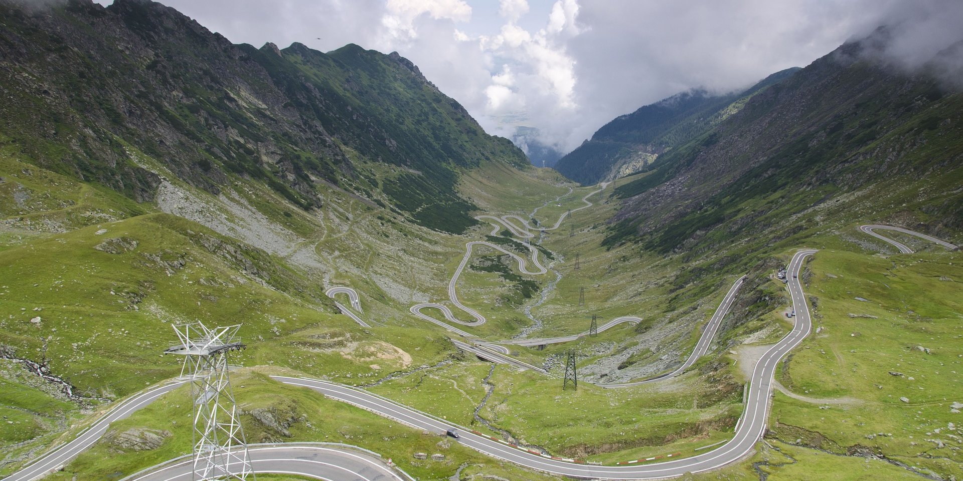 A Transzfogarasi út a Fogarasi-havasokban