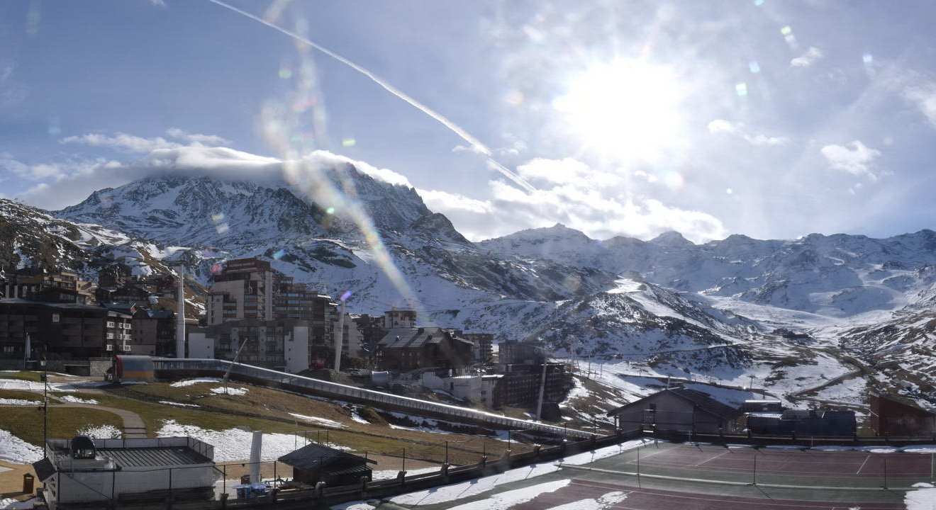 Kedd: webkamera képe 2300 méter magasságból