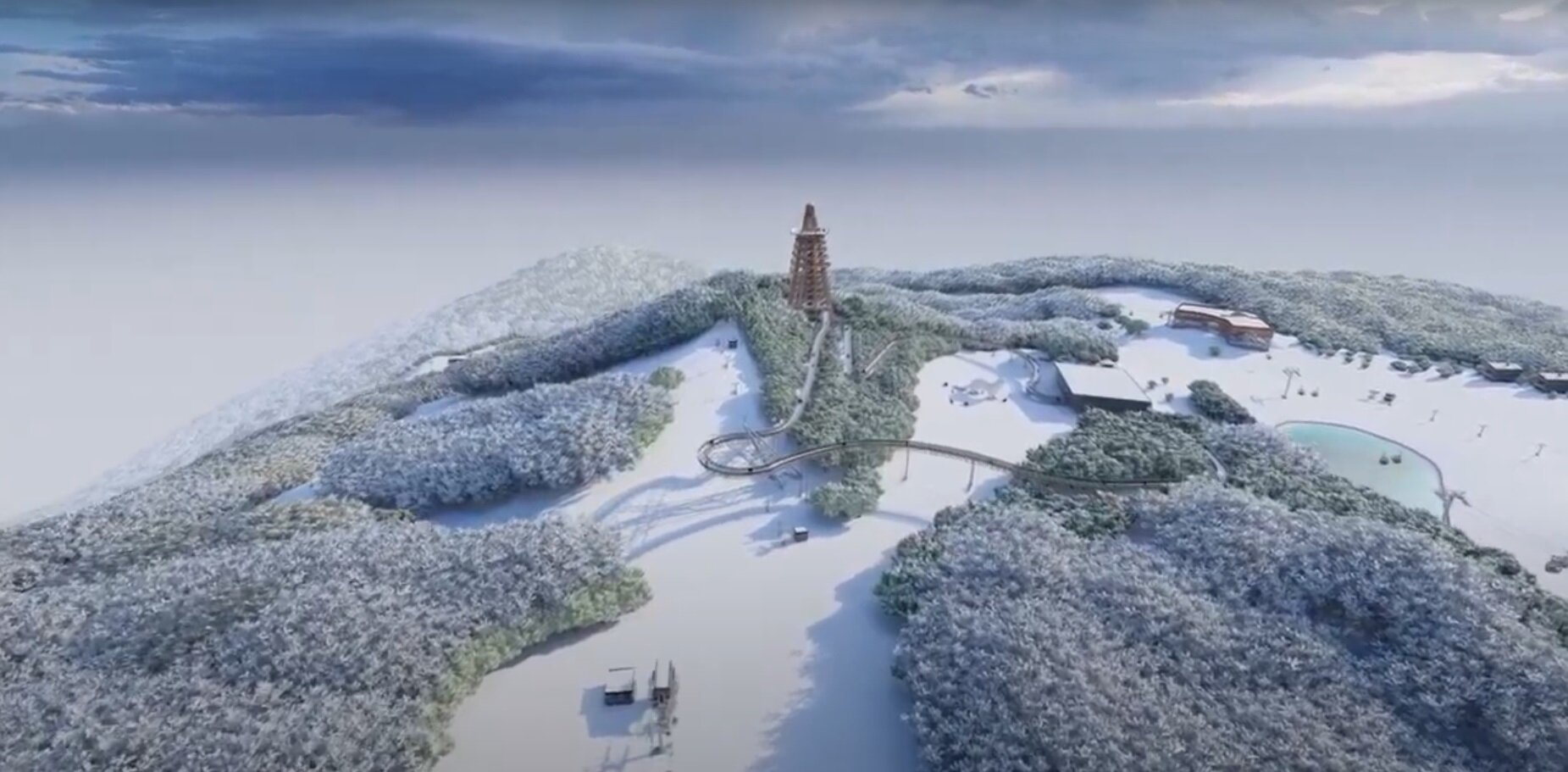 Látványterv: Így néz majd ki a megújult olimpiai síközpont, Bjelolasica