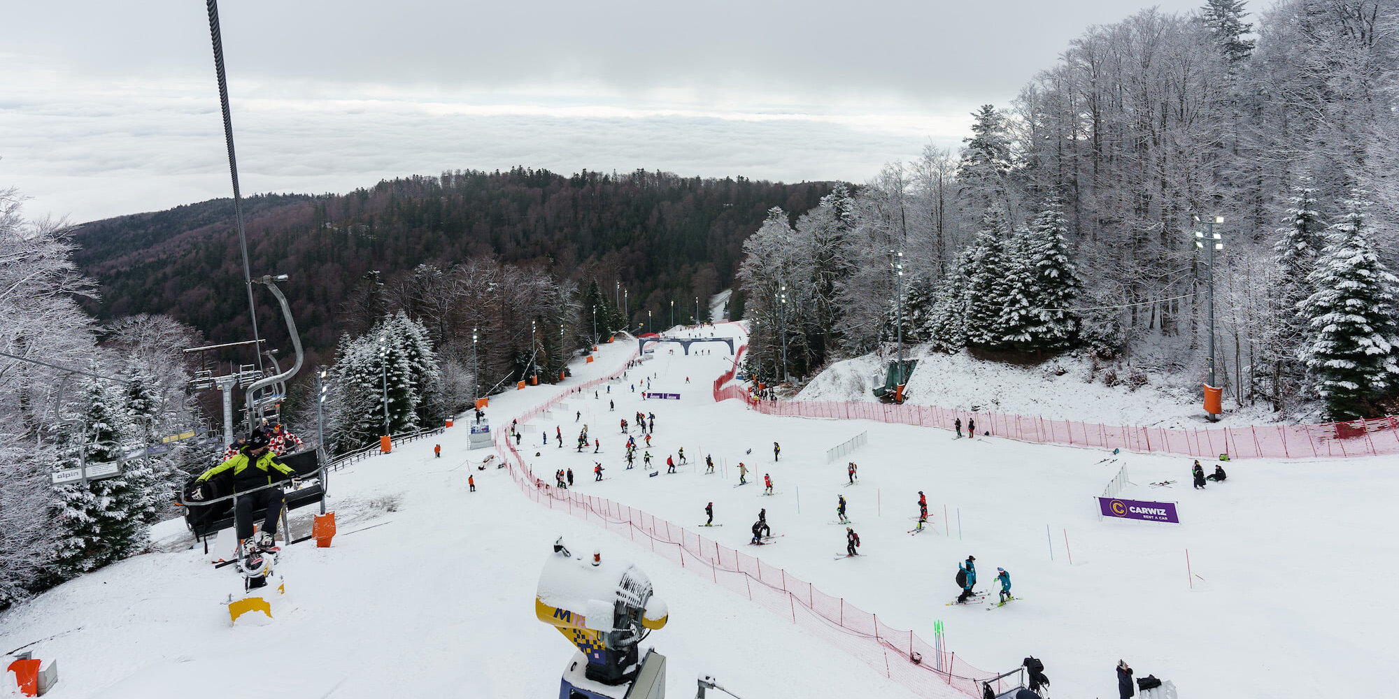 A tavalyi verseny idején