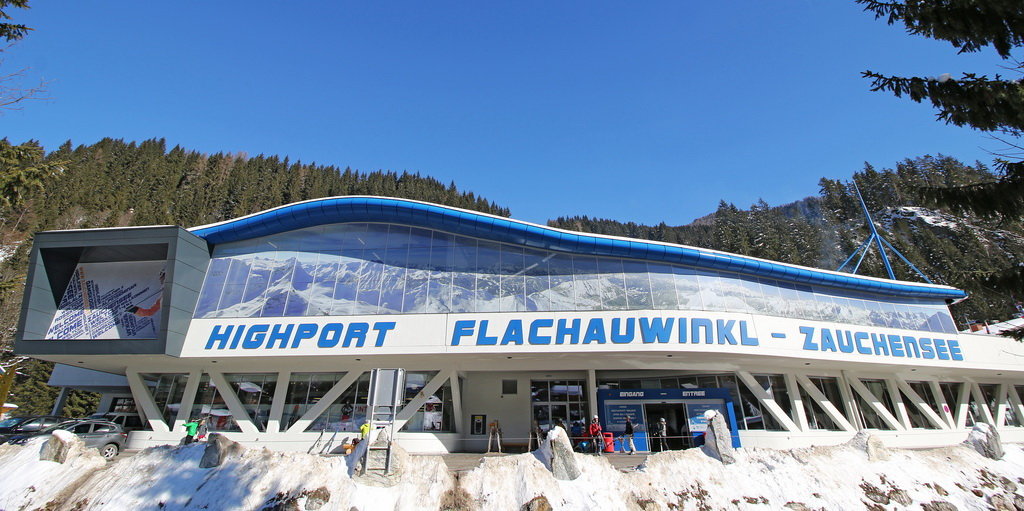 Zauchensee völgyállomás, innen indulna az új lift