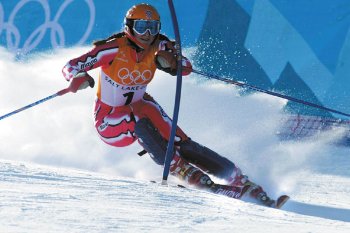 Janica Kostelic Salt Lake City-ben