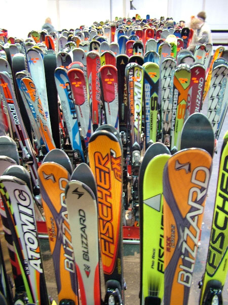 Használt lécek vására a Hó-Show-n